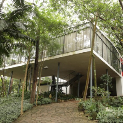 Jardim da Casa de Vidro | Instituto Lina Bo e P.M. Bardi, São Paulo, Brasil/Guilherme Tosetto/G1
